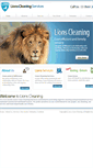 Mobile Screenshot of lionscleaning.com.au